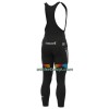 Fietsbroek Lang met Bretels 2022 Bahrain Victorious - Zwart